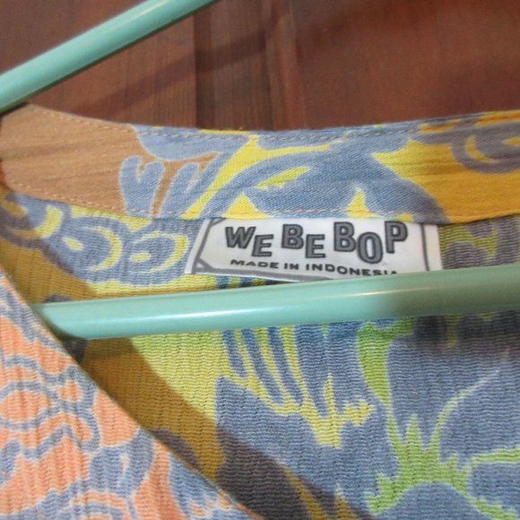 Button Front Rayon Top Size 2 WEBEBOP - Picture 2 of 4